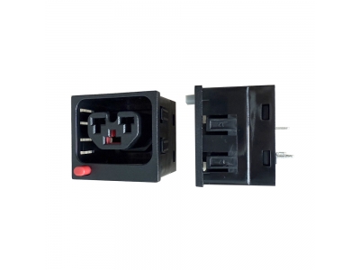 C39按鍵防脫小尺寸插座卡鈑金